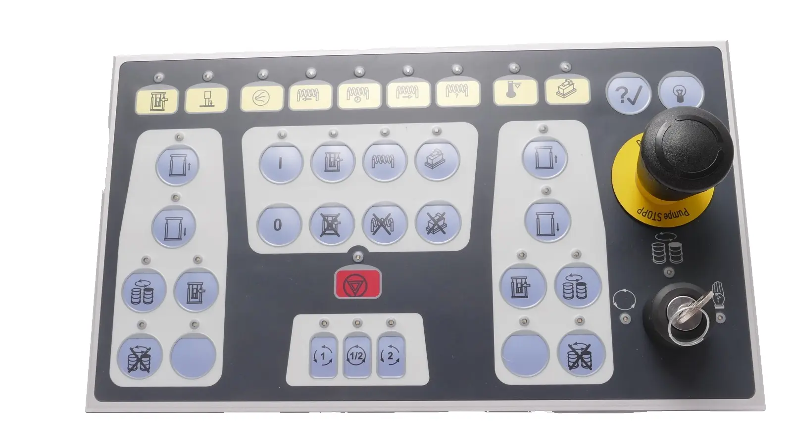 Produktfoto 1 von SCA Schucker Bedienpanel | TT E071207-1 B | 10856701.02 | 0122.4002