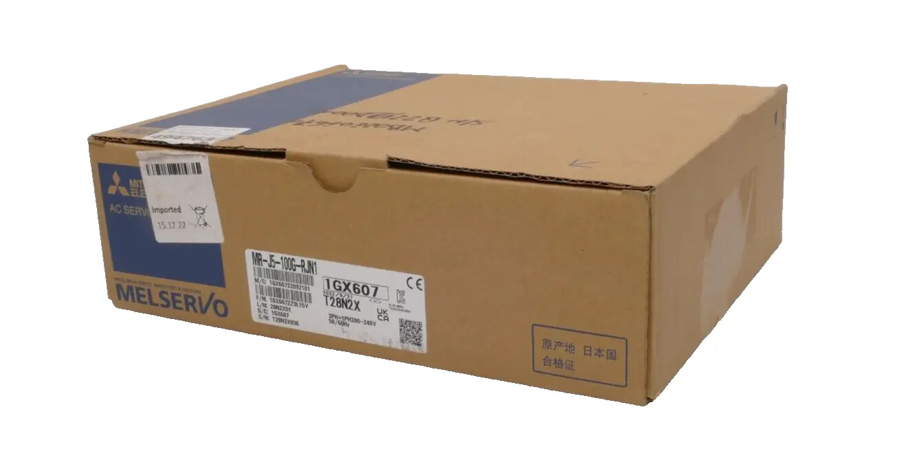 Produktfoto 1 von Mitsubishi Electric MELSERVO-J5 AC Servo 1kW | MR-J5-100G-RJN1