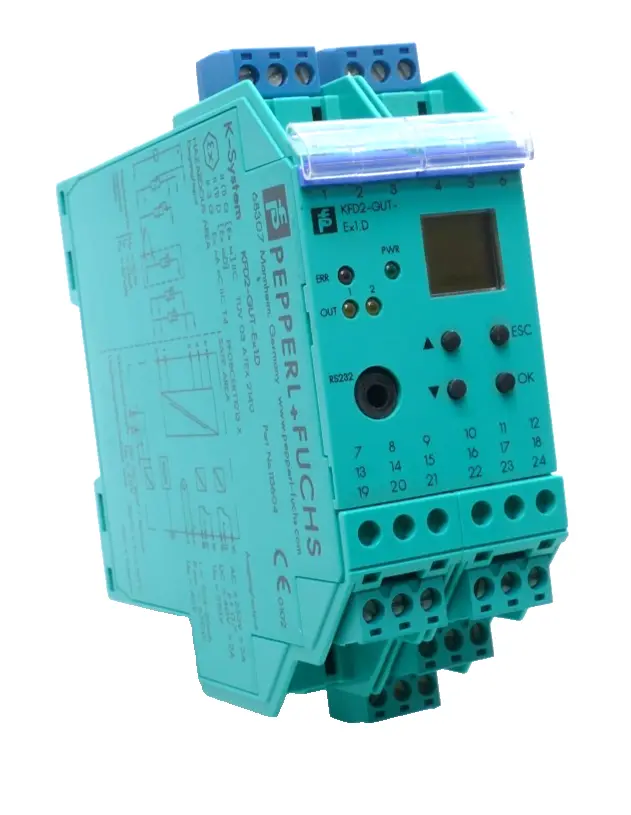 Produktfoto 1 von Pepperl + Fuchs Temperaturmessumformer KFD2-GUT-Ex1.D | 113604