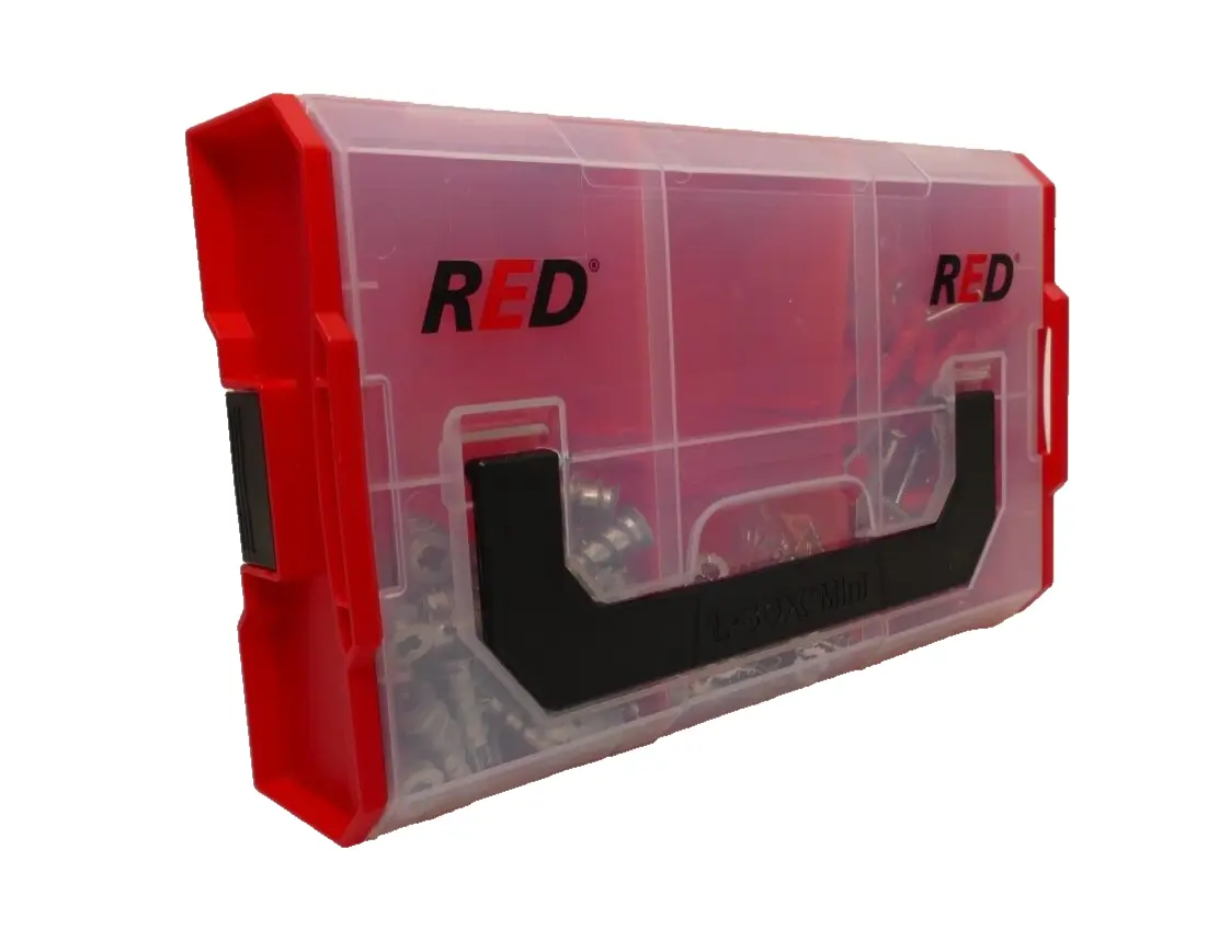 Produktfoto 1 von DEHA RED BOXX Schlag-/Nagel-/Schraubdübel 150 Teile | 2110-20-0010 | 5839255
