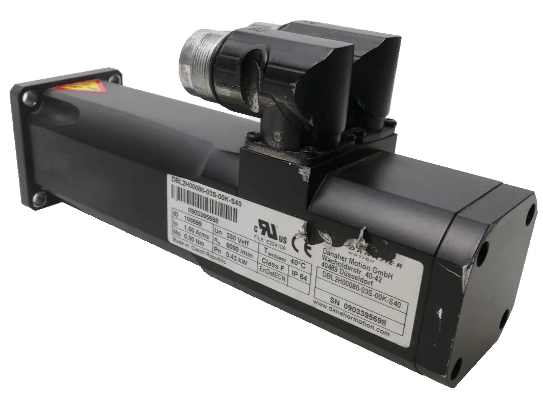 Produktfoto 1 von Danaher Motion Servomotor Pn 0.43kW | DBL2H00080-03S-00K-S40