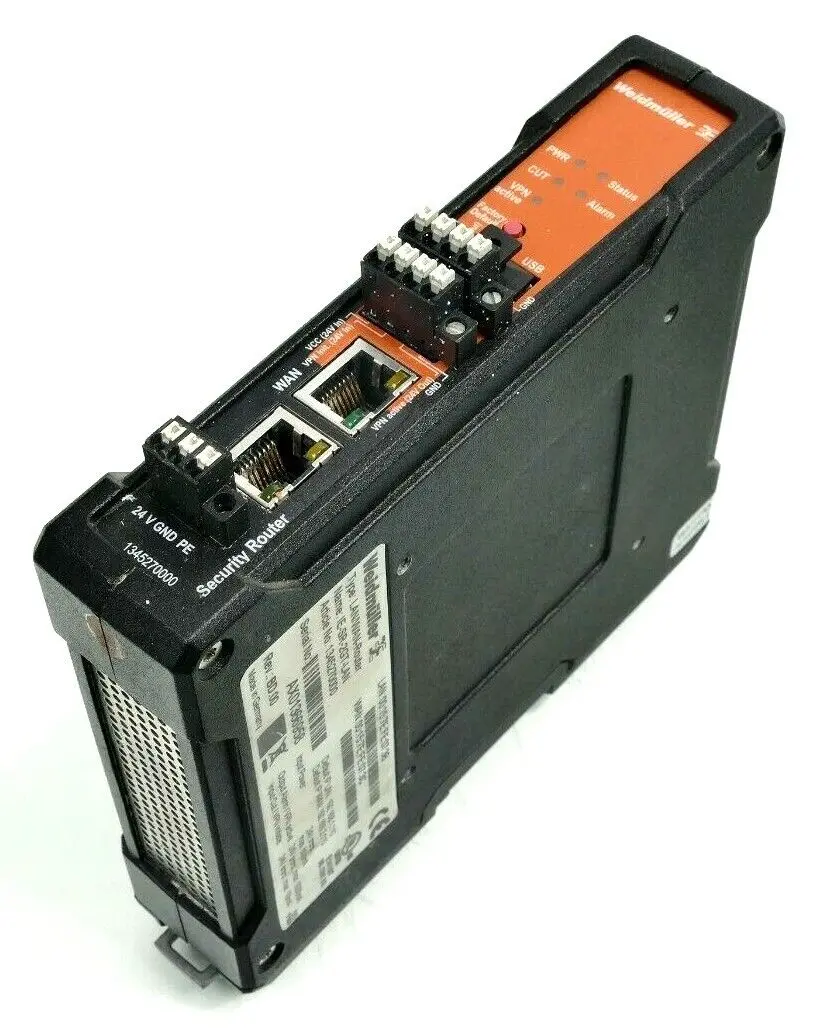 Produktfoto 1 von Weidmüller LAN/WAN-Router IE-SR-2GT-LAN | Rev. BD.00 | 1345270000