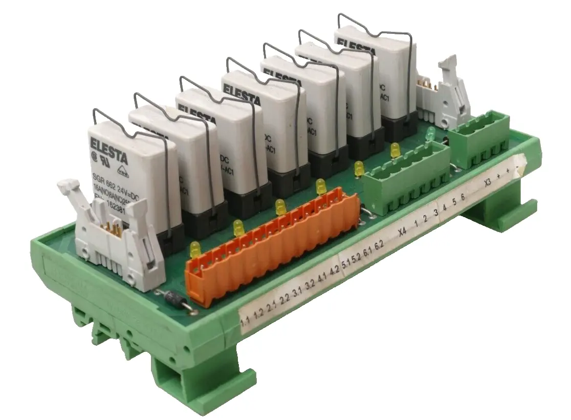 Produktfoto 1 von Reis Relaisbaugruppe RSM7 | 1740449 + Phoenix Contact Hutschienengehäuse