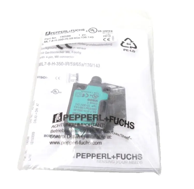 Produktfoto 1 von Pepperl + Fuchs Reflexionslichttaster ML7-8-H-350-IR | 190588