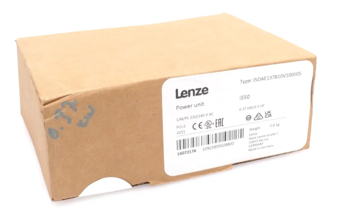 Produktfoto 1 von Lenze Umrichter 0.37kW/0.5HP I5DAE137B10V10000S | 16072176