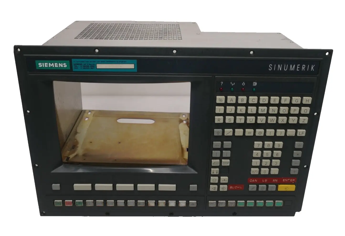 Produktfoto 1 von Siemens SINUMERIK Bedientafel/Leergehäuse 6FC3 985-7AU20 | E: D | 6FC3985-7AU20