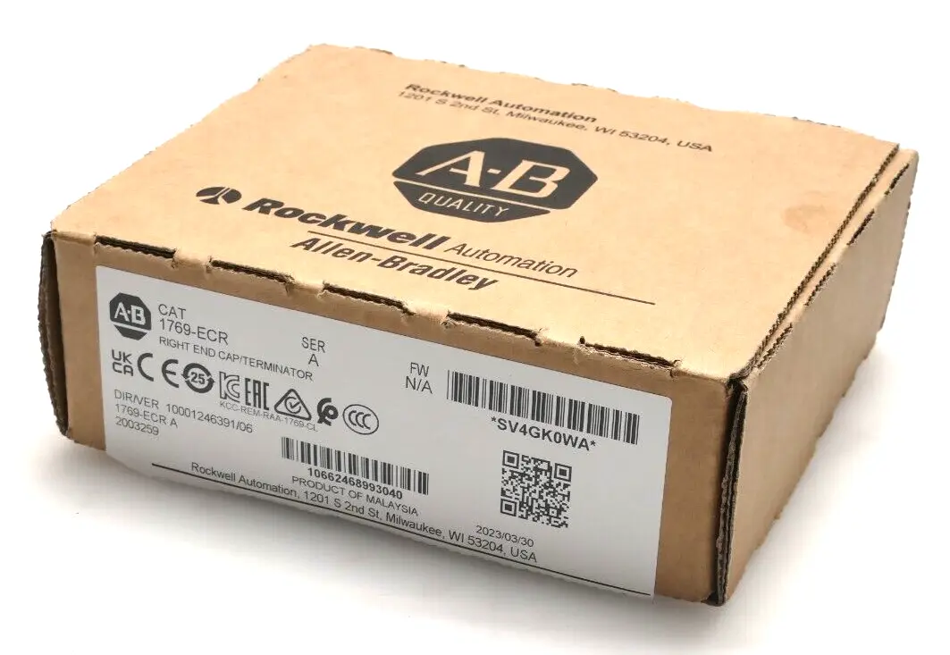 Produktfoto 1 von Allen-Bradley Endkappe rechts | Ser. A | 1769-ECR