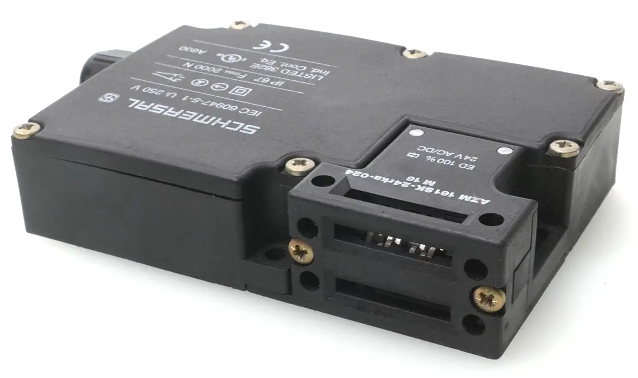 Produktfoto 1 von Schmersal Interlock Sicherheitszuhalter M16 24V | AZM 161SK-24RKA-024