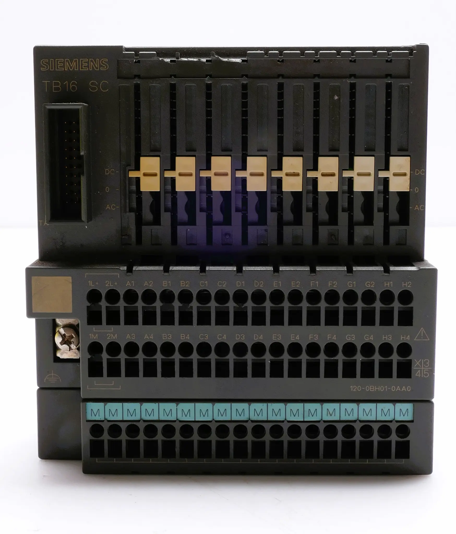Produktfoto 1 von Siemens TB16SC Terminalblock 6ES7 120-0BH01-0AA0 | E:02 | 6ES7120-0BH01-0AA0