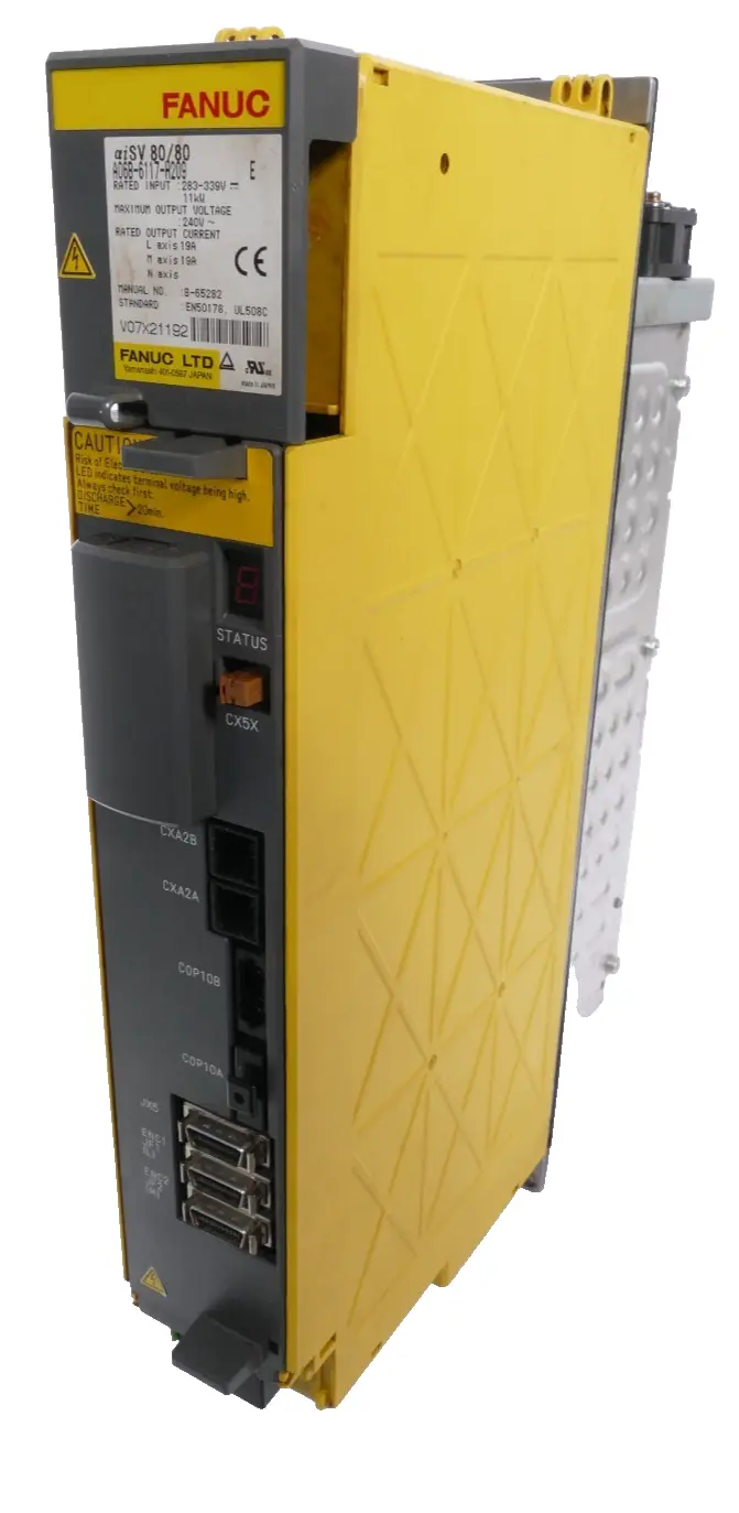 Produktfoto 1 von Fanuc LTD Servoverstärker aiSV 80/80 | Rev. E | A06B-6117-H209