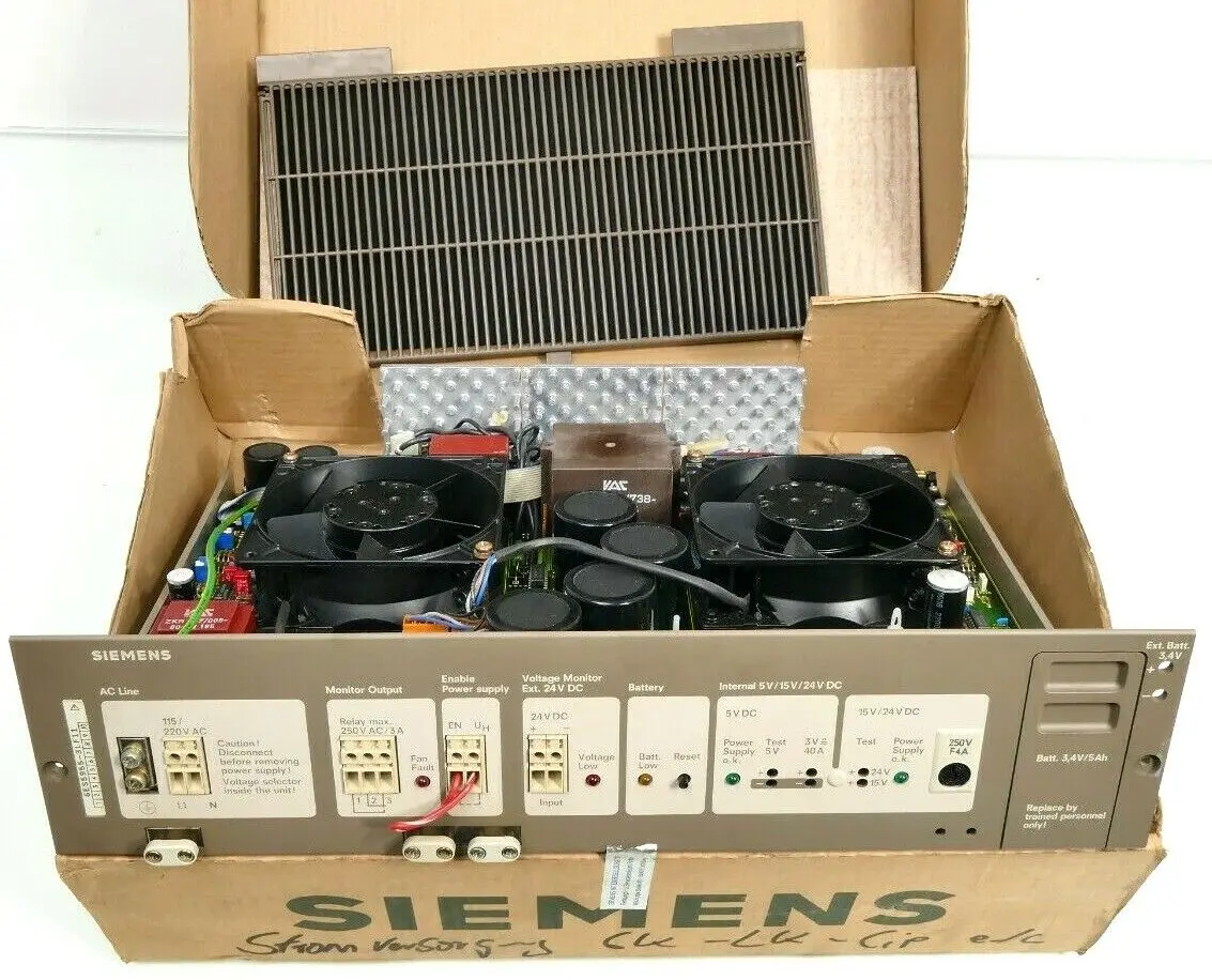 Produktfoto 1 von Siemens SIMATIC S5 Stromversorgung 6ES5955-3LF11 | E:10 | 6ES5 955-3LF11