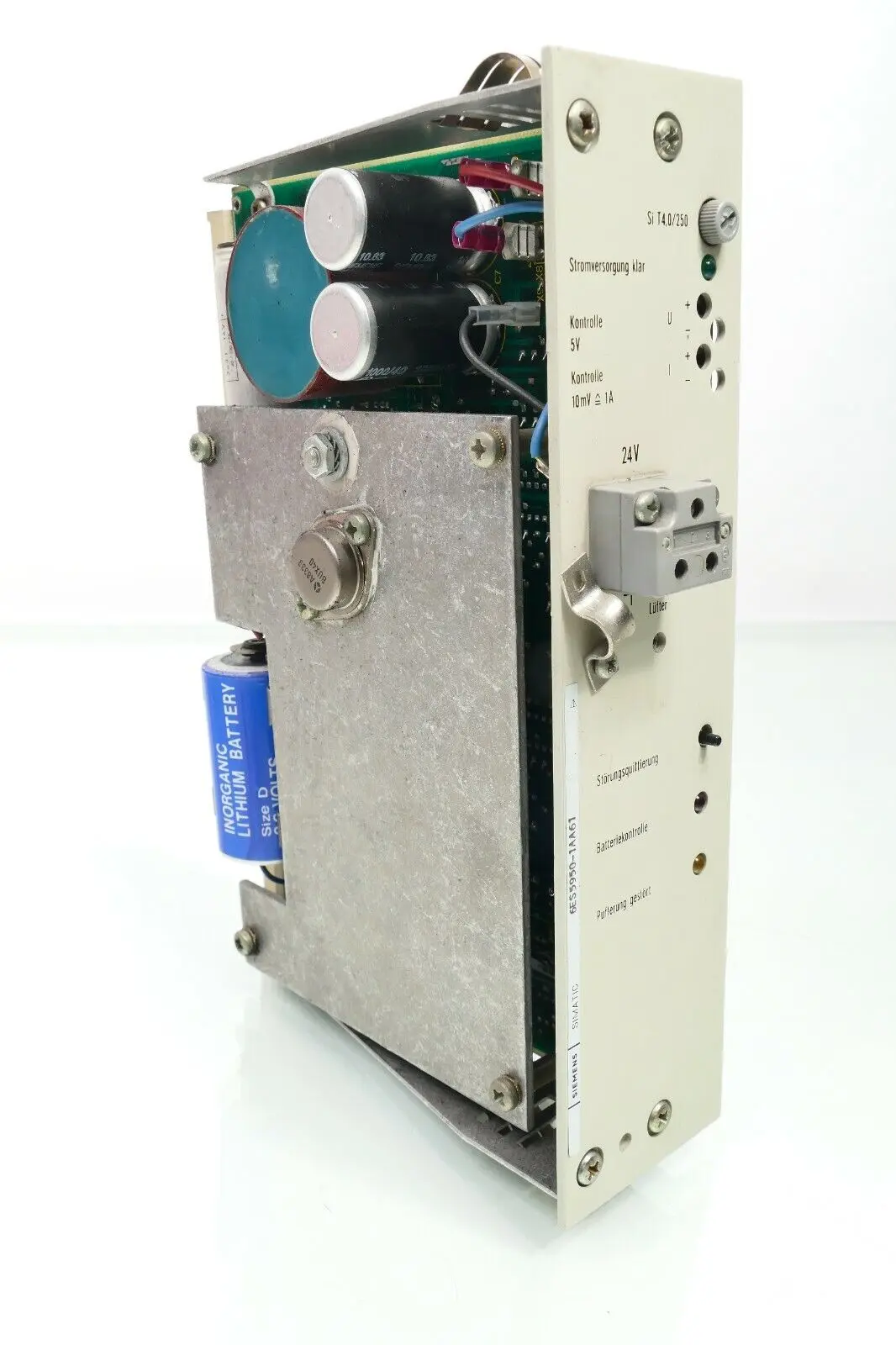 Produktfoto 1 von Siemens Simatic S5 PS950 Stromversorgung 6ES5 950-1AA61 | 6ES5950-1AA61