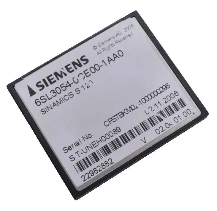 Produktfoto 1 von Siemens SINAMICS S 120 Speicherkarte | E:04 | 6SL3054-0CE00-1AA0