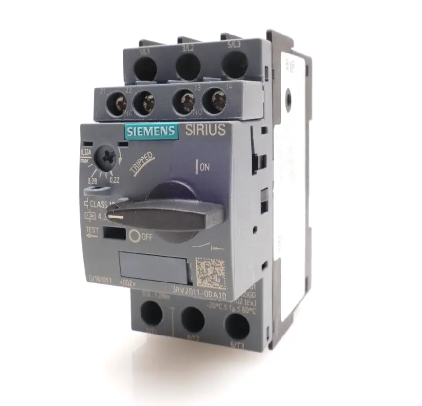 Produktfoto 1 von Siemens SIRIUS Leistungsschalter 3RV2 011-0DA10 | E:02 | 3RV2011-0DA10