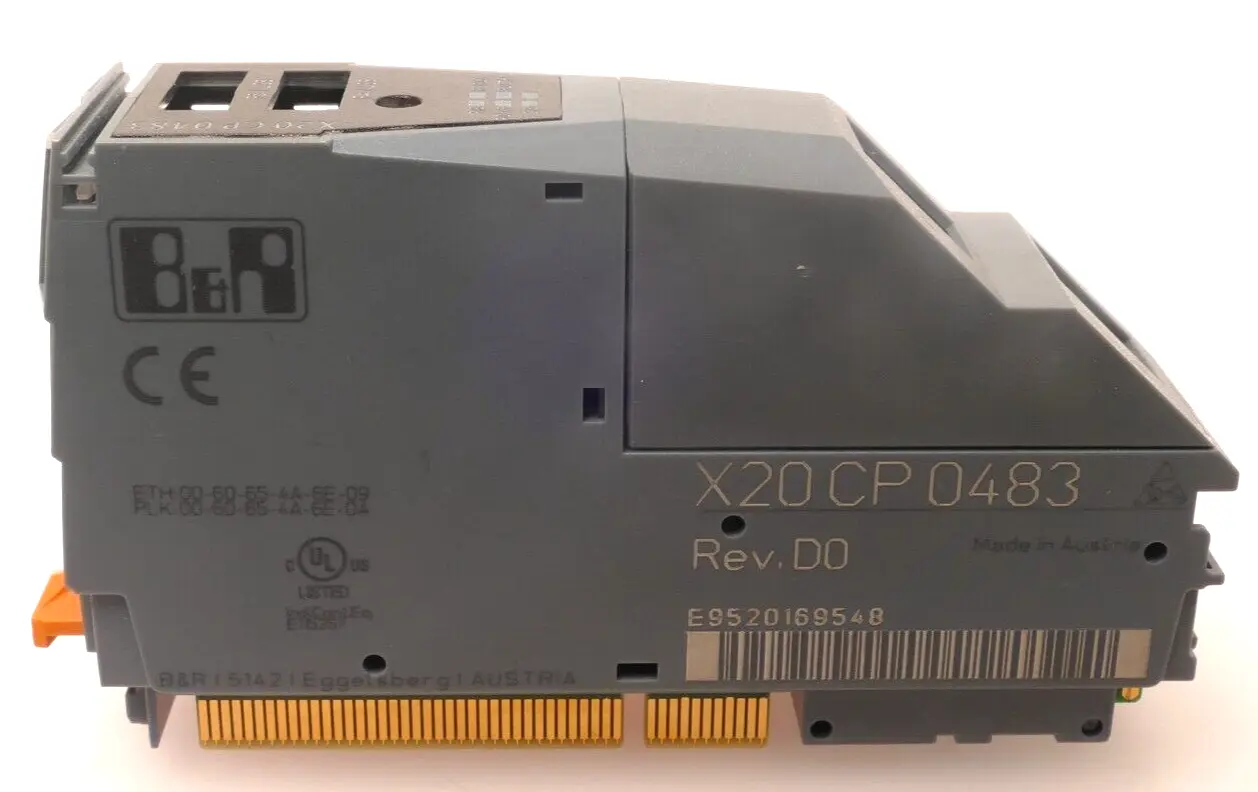Produktfoto 1 von B&R ARM Cortex-A9 Prozessor X20 CP 0483 | Rev. D0 | X20CP0483