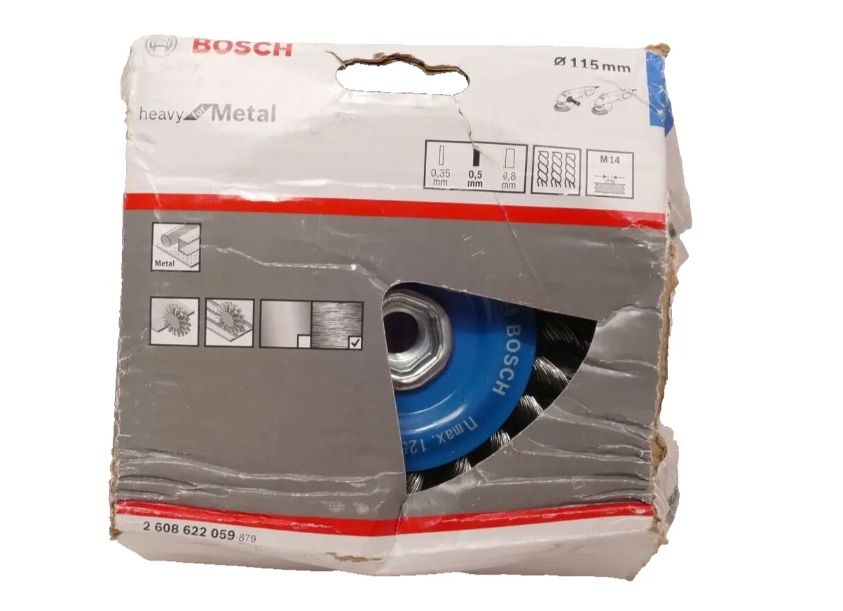 Produktfoto 1 von Bosch 2 608 622 059 Scheibenbürste für Metall | Ø115mm | 2608622059