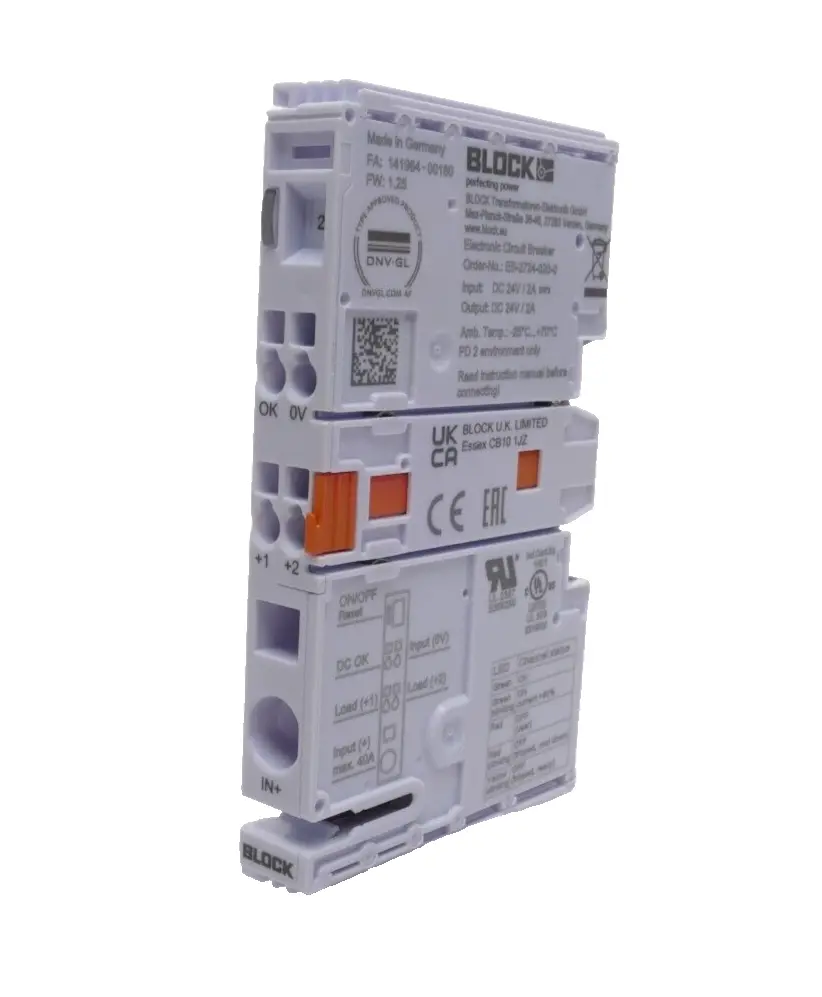 Produktfoto 1 von Block Electronic Circuit Breaker | FW: 1.25 | EB-2724-020-0