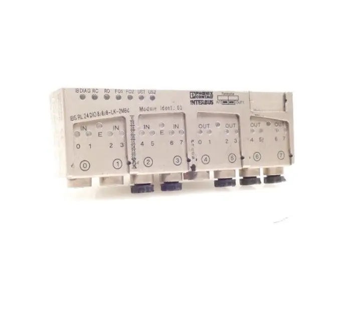 Produktfoto 1 von Phoenix Contact INTERBUS Modul IBS RL 24 DIO 8/8/8-LK-2MBd | 2731571