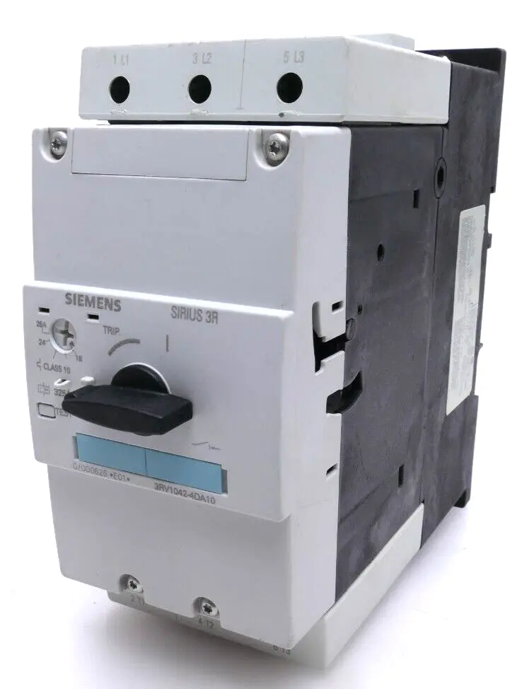 Produktfoto 1 von Siemens SIRIUS 3R Leistungsschalter 3RV1 042-4DA10 | E:01 | 3RV1042-4DA10