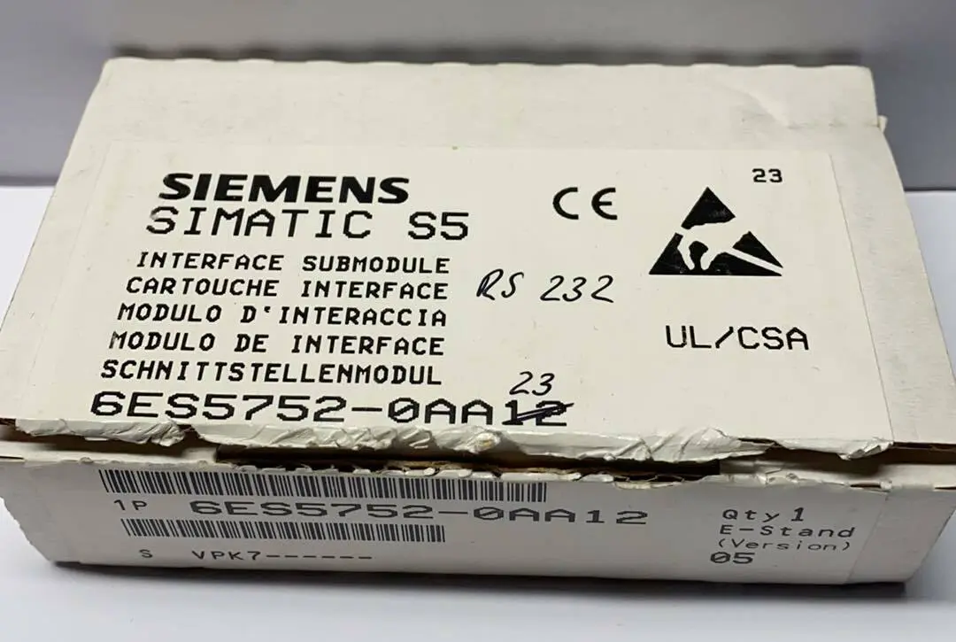 Produktfoto 1 von Siemens Simatic S5 Schnittstellenmodul 6ES5 752-0AA23 | 6ES5752-0AA23