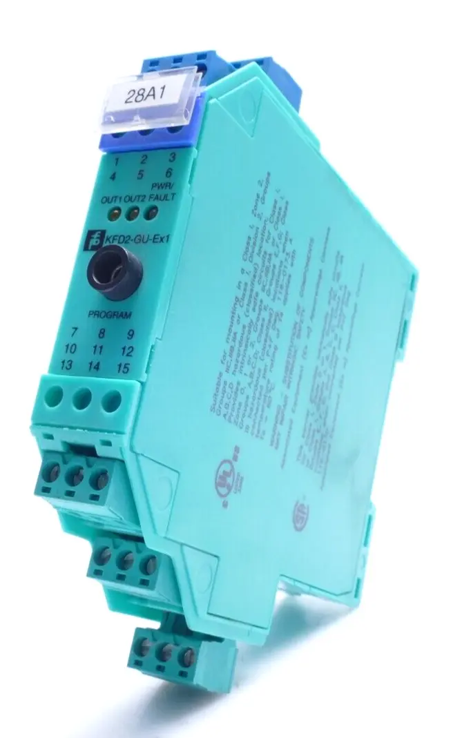 Produktfoto 1 von Pepperl + Fuchs K-System Temperaturgrenzwertschalter KFD2-GU-EX1 | 111197