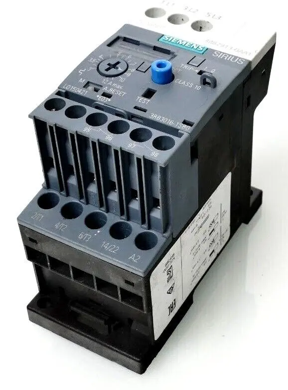 Produktfoto 1 von Siemens SIRIUS Überlastrelais 3RB3016-1SB0 | 3RB3 016-1SB0 | E:03 + 3RB2913-0AA1