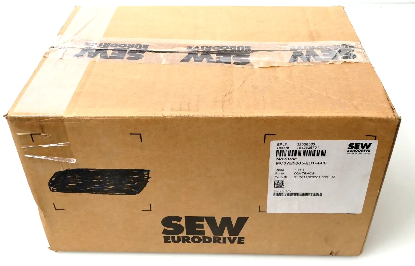Produktfoto 1 von SEW Eurodrive MOVITRAC B Umrichter 0,55kW | MC07B0005-2B1-4-00