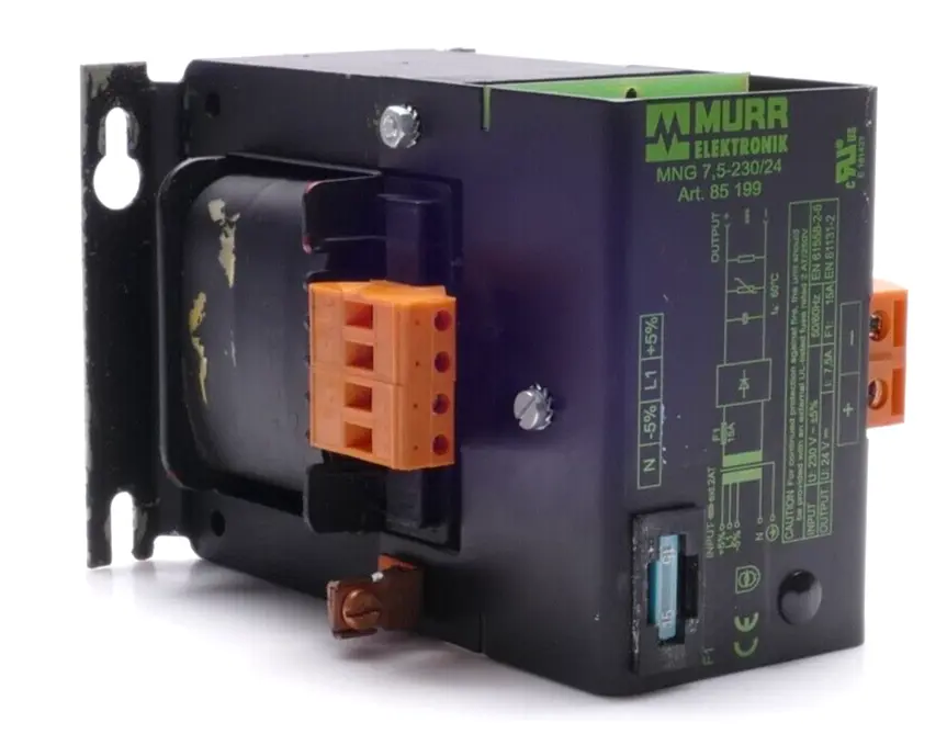 Produktfoto 1 von Murr Elektronik Transformator MNG 7,5-230/24 | 85 199