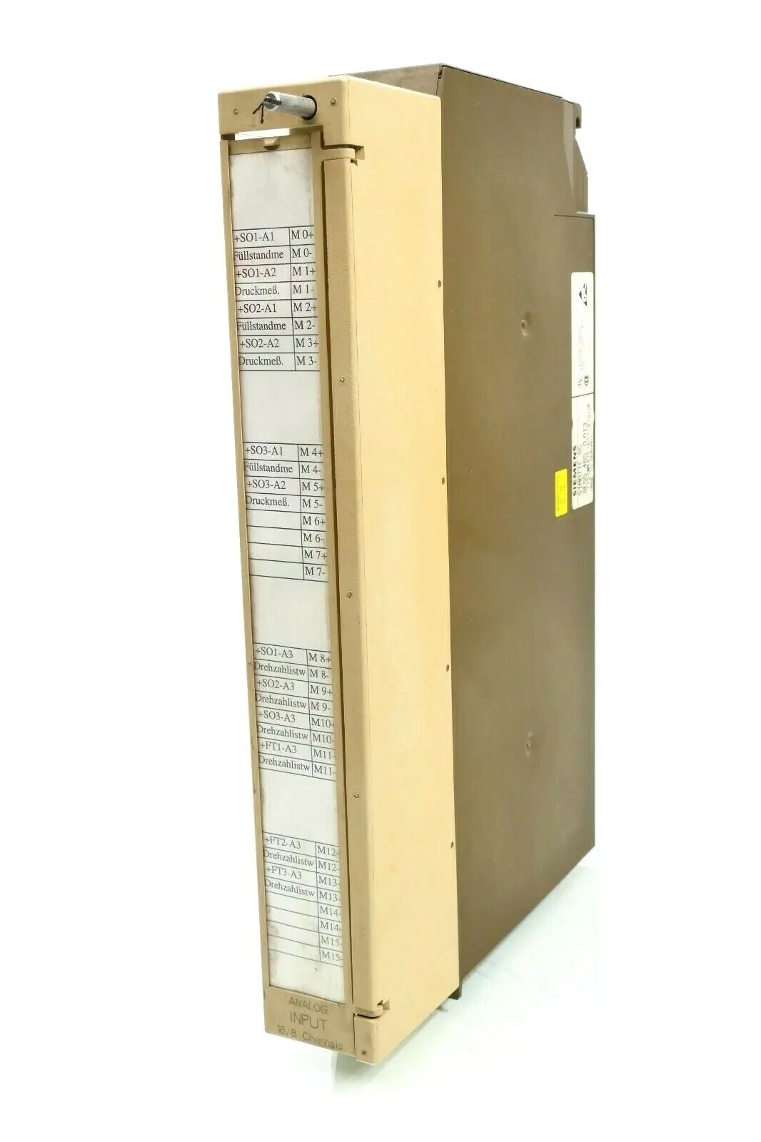 Produktfoto 1 von Siemens SIMATIC S5 Analog Input 6ES5465-7LA13 | E:03 | 6ES5 465-7LA13