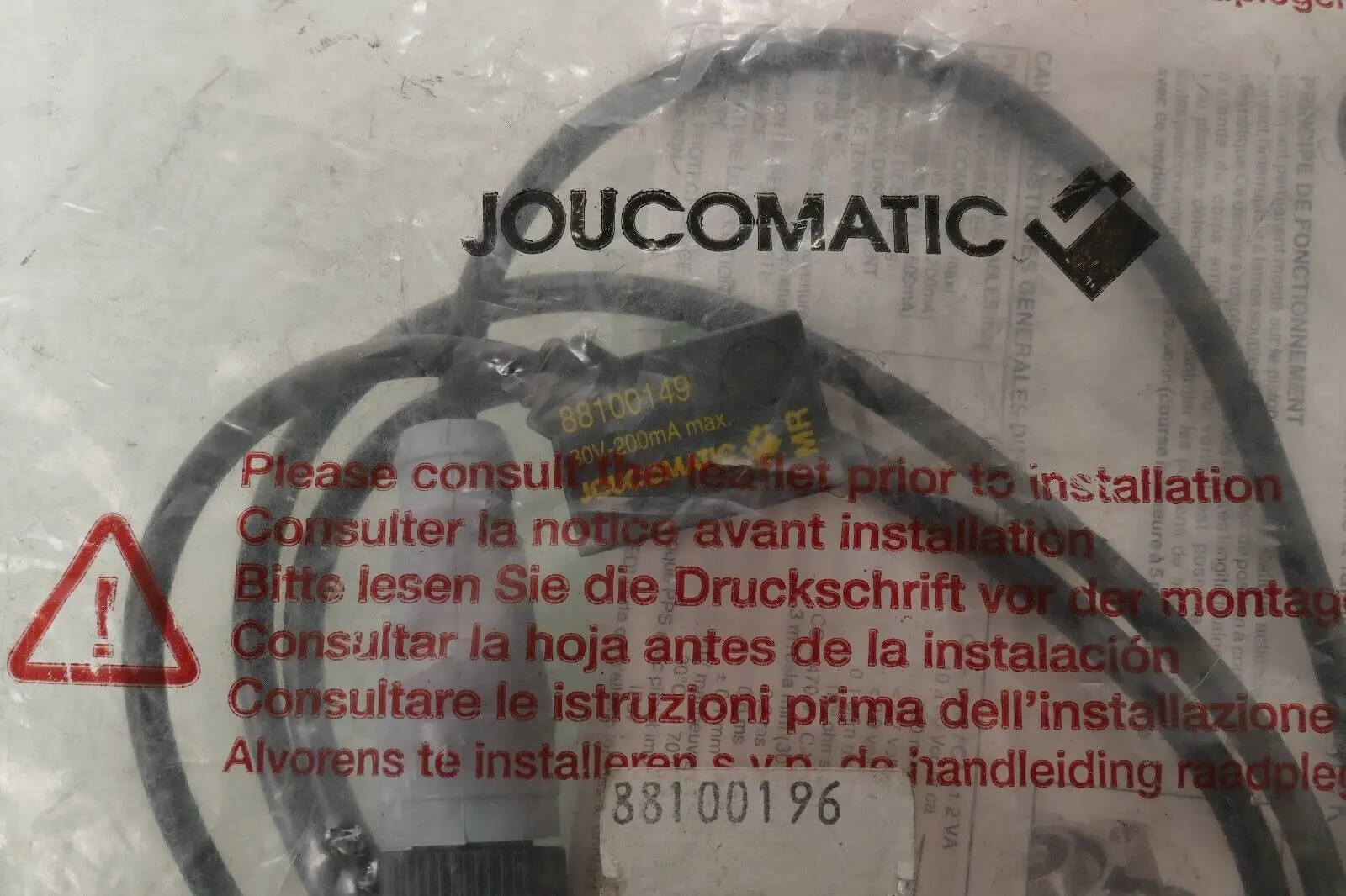 Produktfoto 1 von ASCO Joucomatic Positionsschalter 88100149