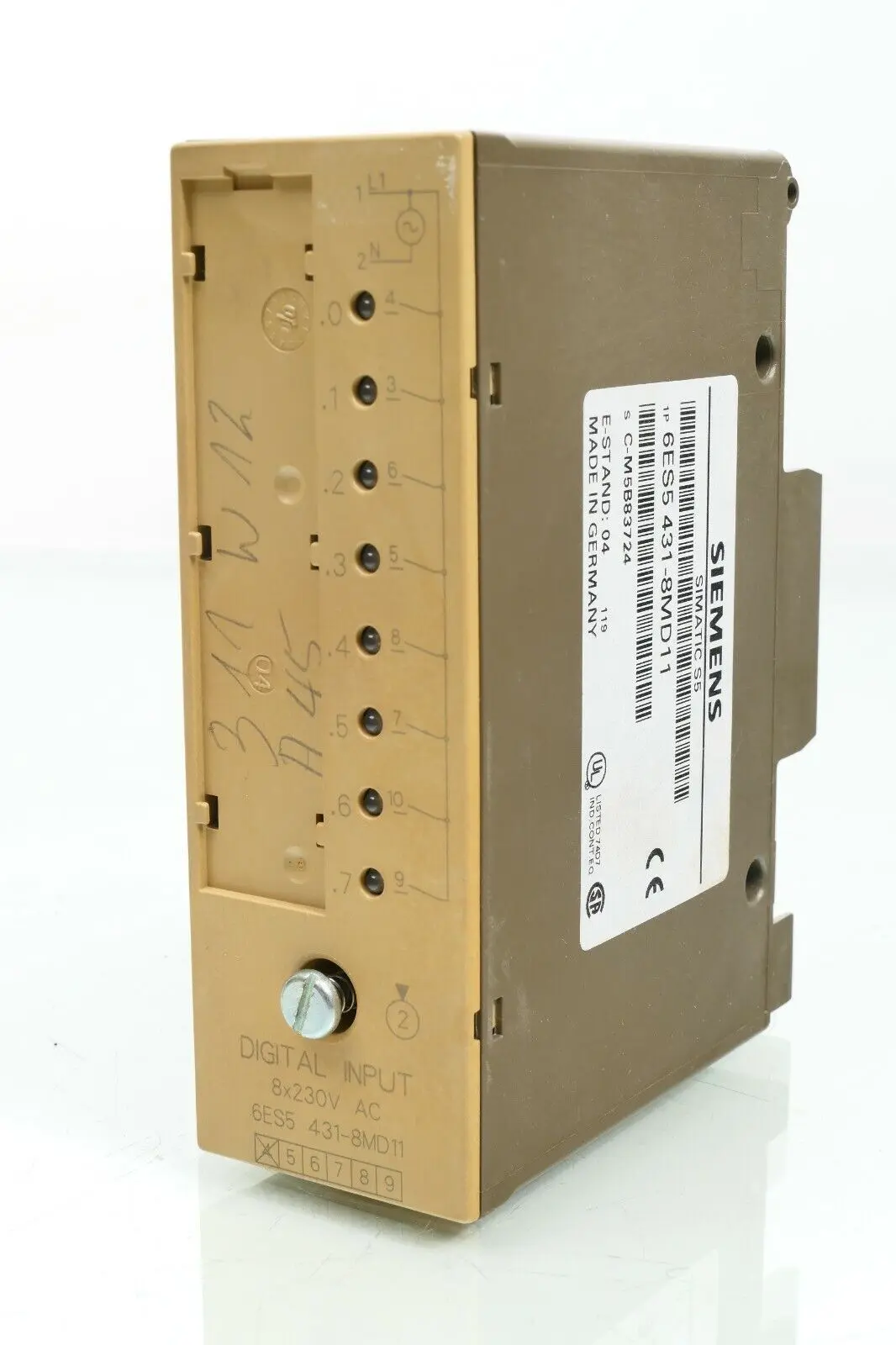 Produktfoto 1 von Siemens SIMATIC S5 Digitaleingabe  6ES5 431-8MD11 | E:04 | 6ES5431-8MD11