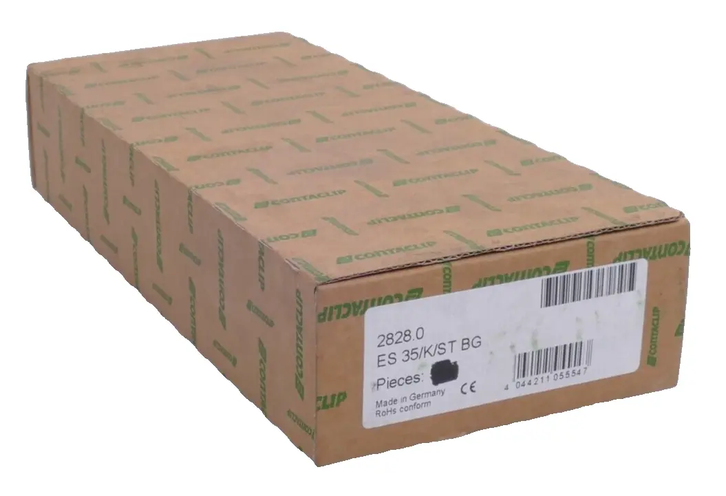 Produktfoto 1 von 20x Contaclip 2828.0 Doppelstockklemme ES 35/K/ST BG