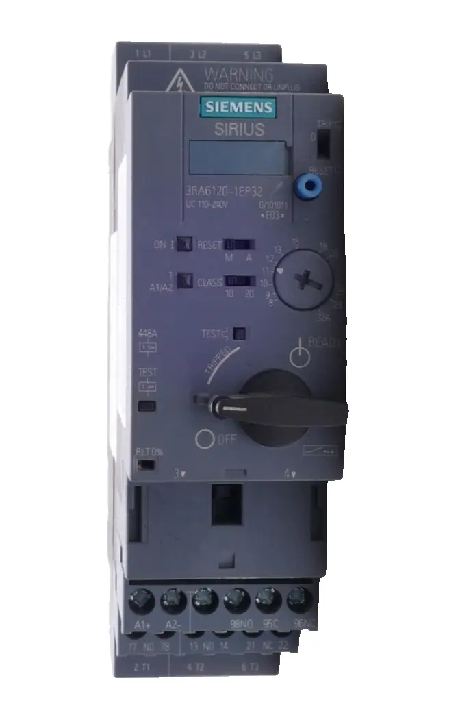 Produktfoto 1 von Siemens SIRIUS Direktstarter 3RA6 120-1EP32 | E:03 | 3RA6120-1EP32