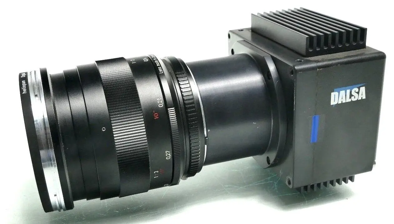 Produktfoto 1 von Dalsa S2-22-04K40 Line Scan Kamera + Zeiss Makro-Planar 2/50 ZF
