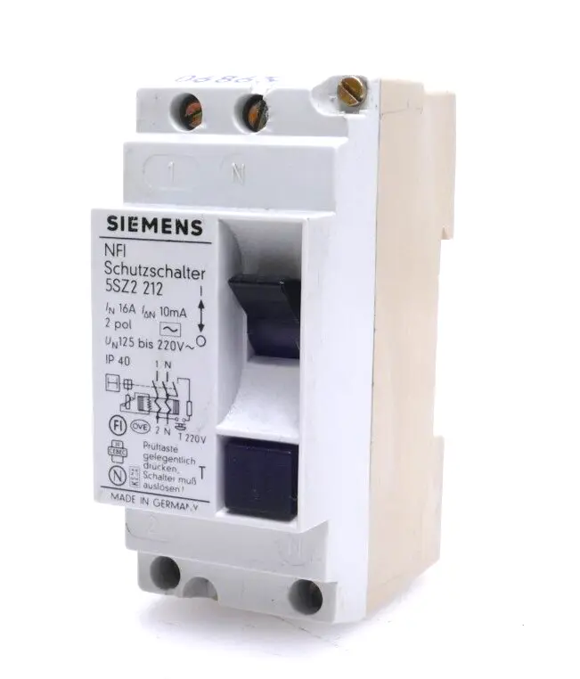 Produktfoto 1 von Siemens NFI Schutzschalter 5SZ2 212 | 5SZ2212