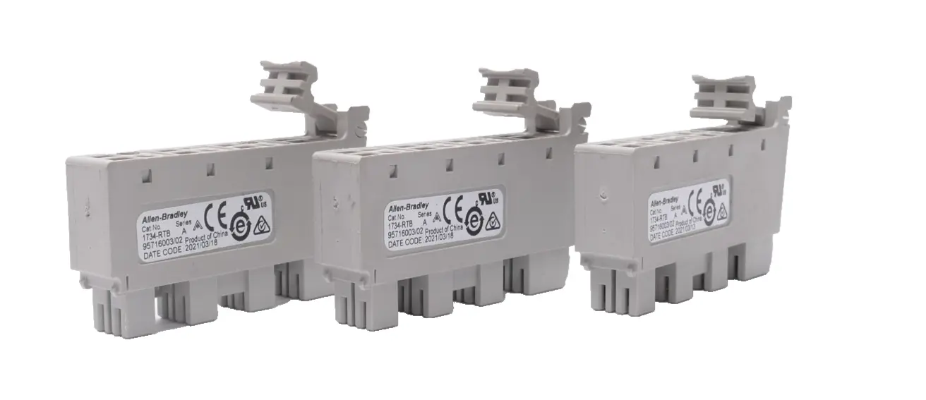 3x Allen-Bradley Anschlussblock | Ser. A | 1734-RTB