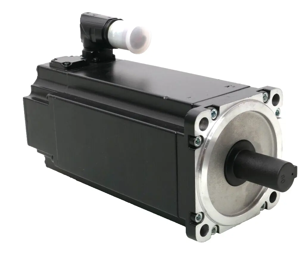 Produktfoto 1 von B&R Servo Motor 8LSA44.DA045S200-3 | Rev. C9 | Mass=5,40 Kg | 8LSA44.ee045ffgg-3
