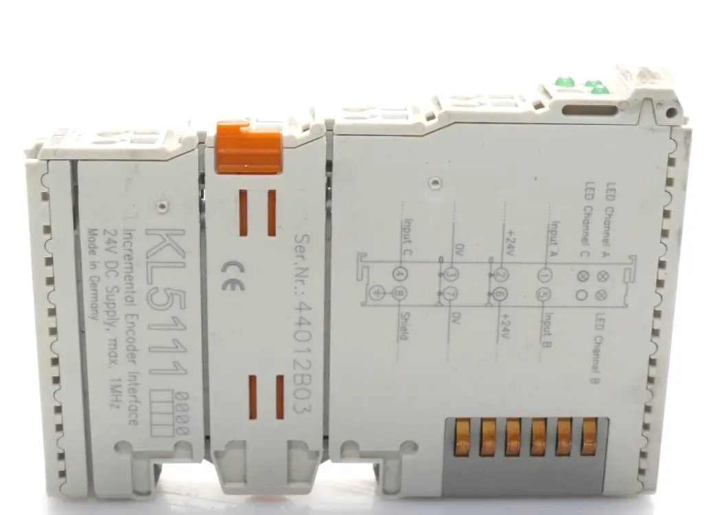 Produktfoto 1 von Beckhoff Busklemme, 1-Kanal-Encoder-Interface | KL5111