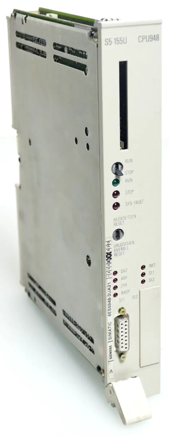 Produktfoto 1 von Siemens SIMATIC S5-155U CPU948 | 6ES5 948-3UA21 | E:07 | 6ES5948-3UA21
