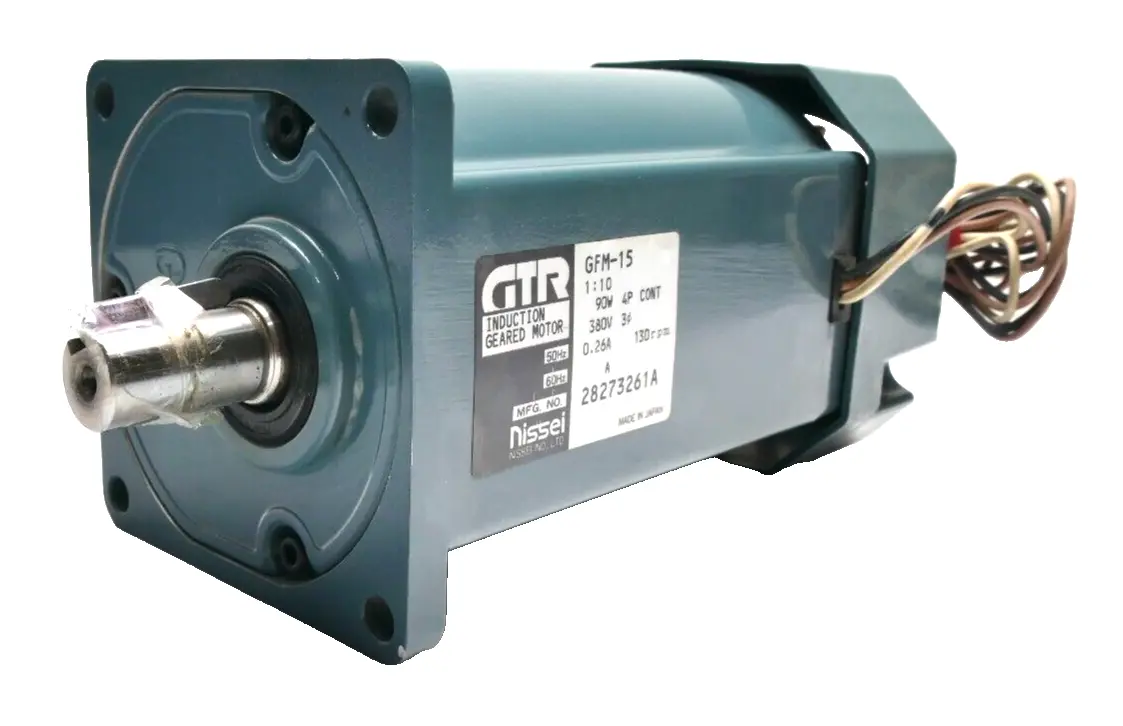 GTR Nissei Induction Geared Motor GFM-15
