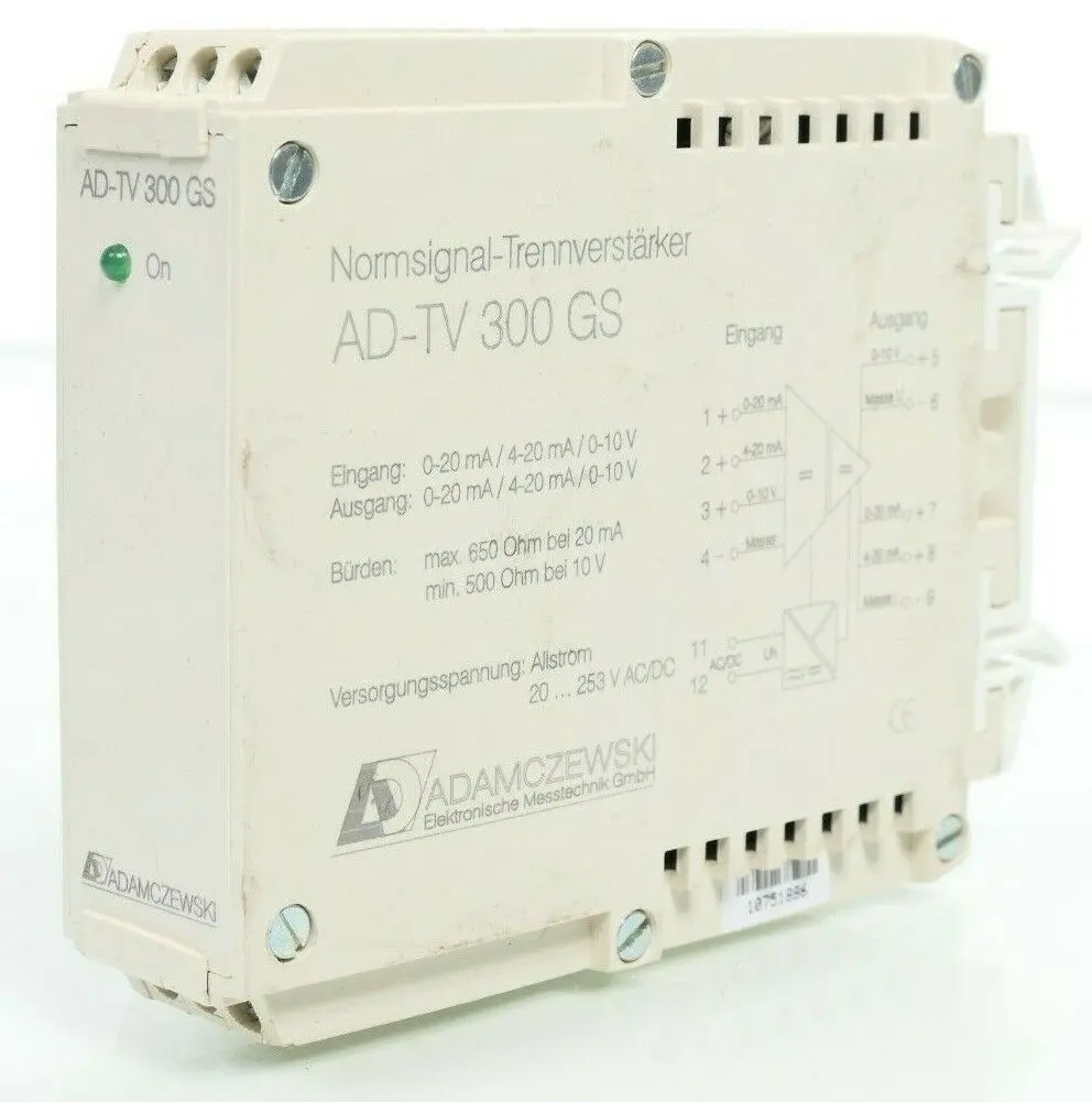 Adamczewski Normsignal-Trennverstärker | AD-TV 300 GS | AD-TV300GS