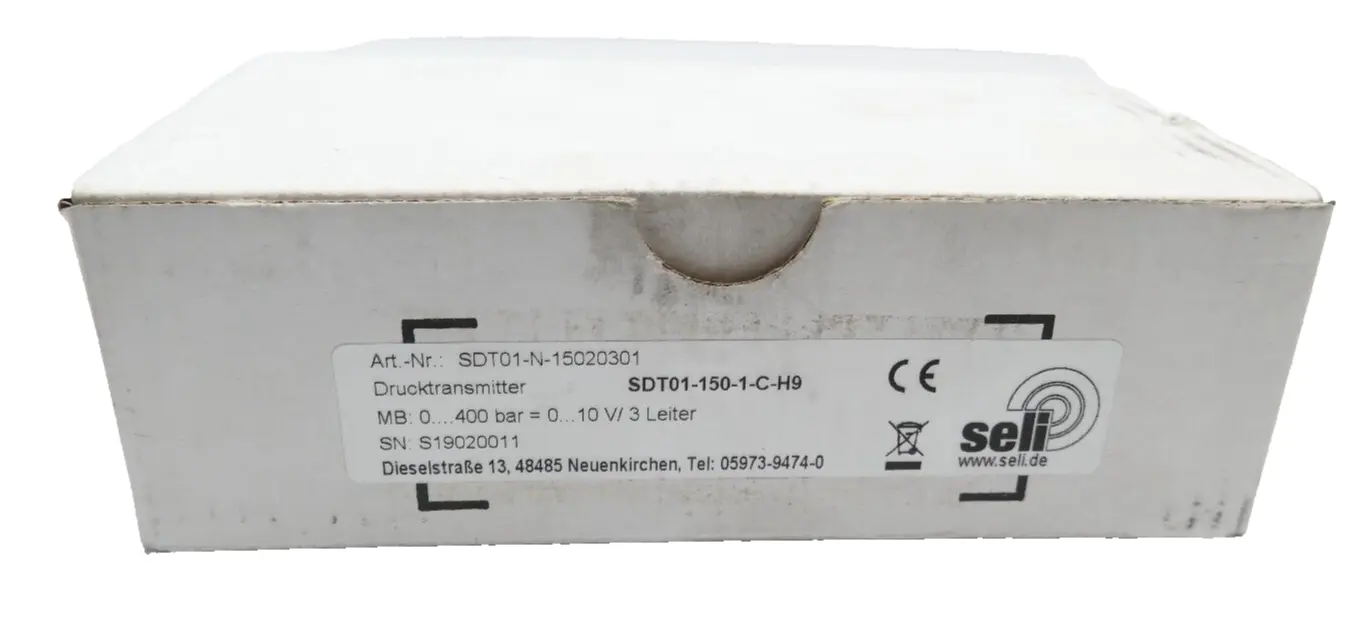 Produktfoto 1 von Seli SDT01-150-1-C-H9 Drucktransmitter SDT01-N-15020301