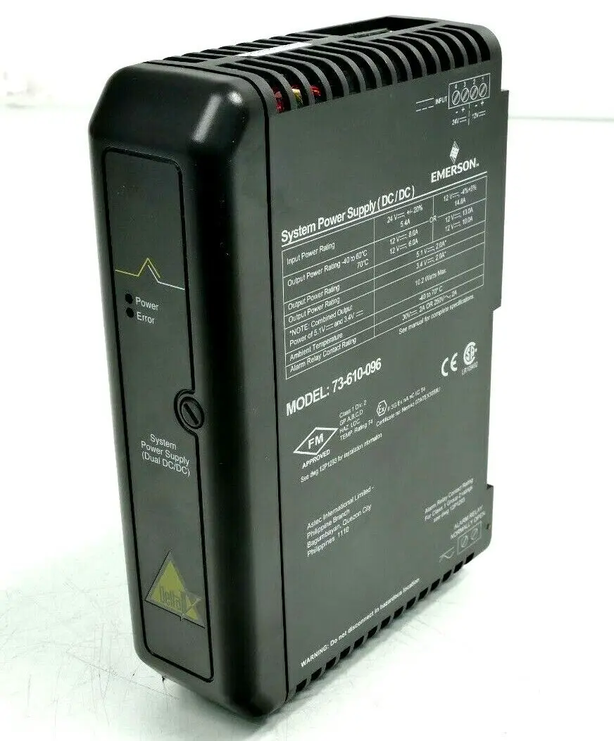 Produktfoto 1 von Emerson Delta V System Power Supply | Rev. B | KJ1501X1-BC3