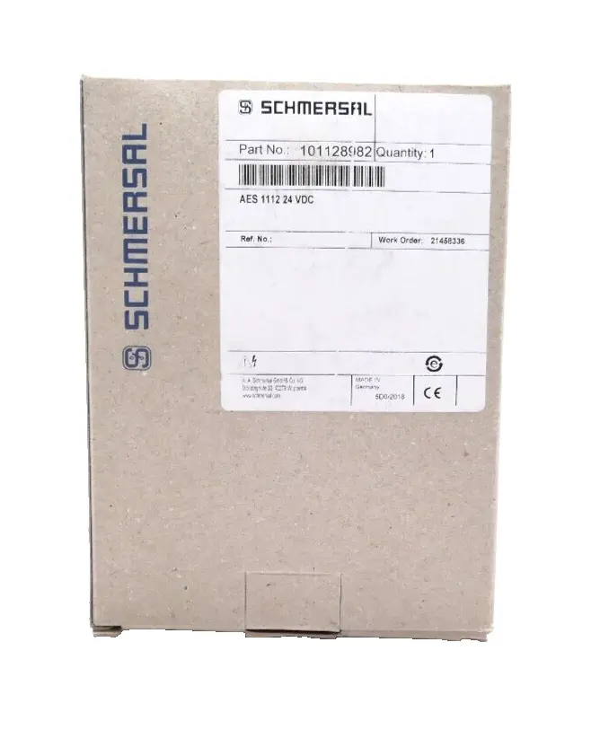 Produktfoto 1 von Schmersal Sicherheitsrelaisbaustein AES 1112 24 VDC | 101128982
