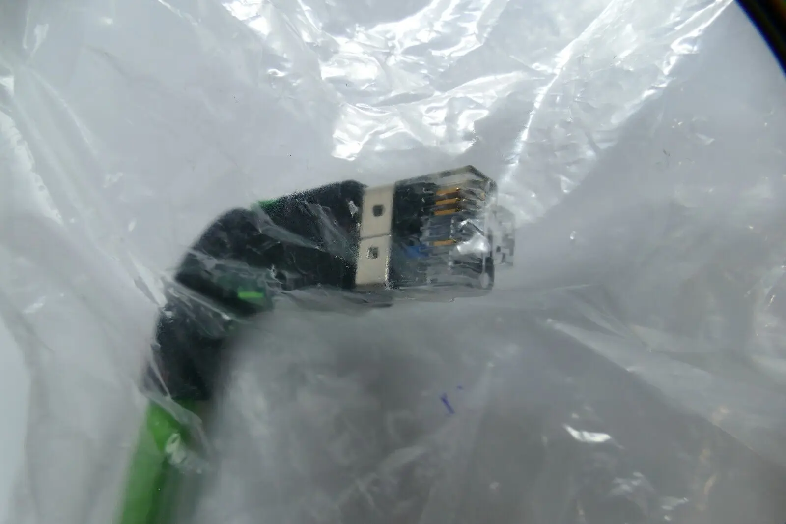 Murr Elektronik M12 Bu. Flansch D-kod. Kabel 0,35m | 7000-44887-7960035
