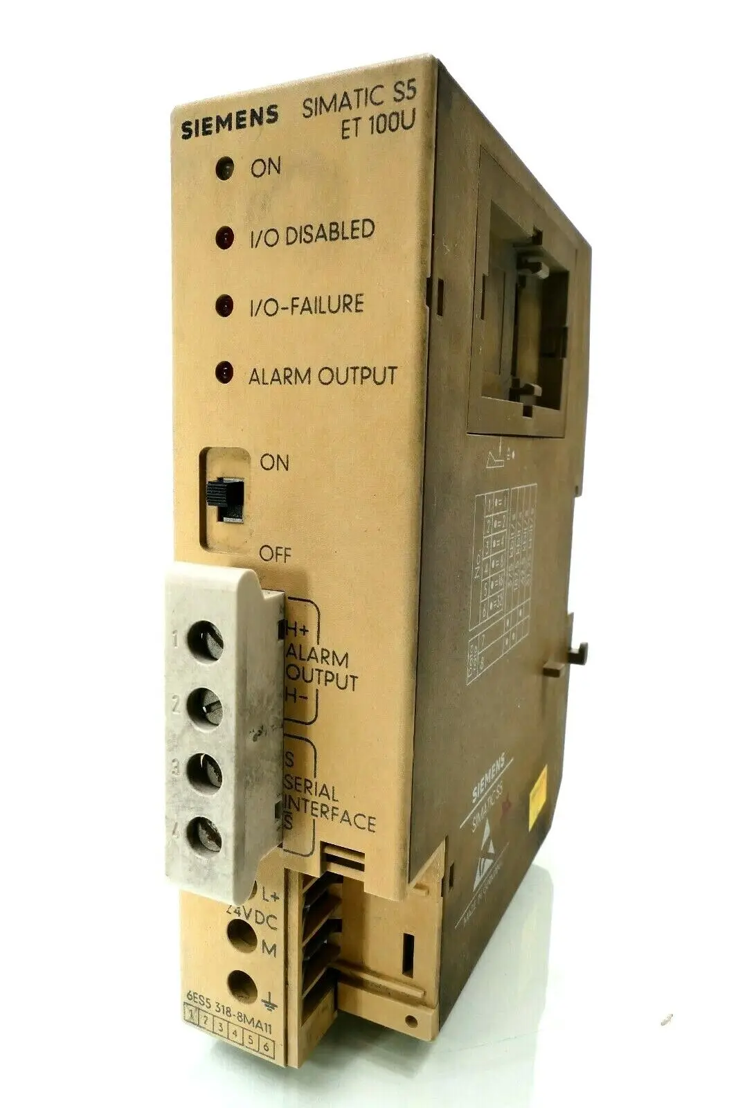 Produktfoto 1 von Siemens SIMATIC S5 Anschaltung 6ES5 318-8MA11 E:01 | 6ES5318-8MA11