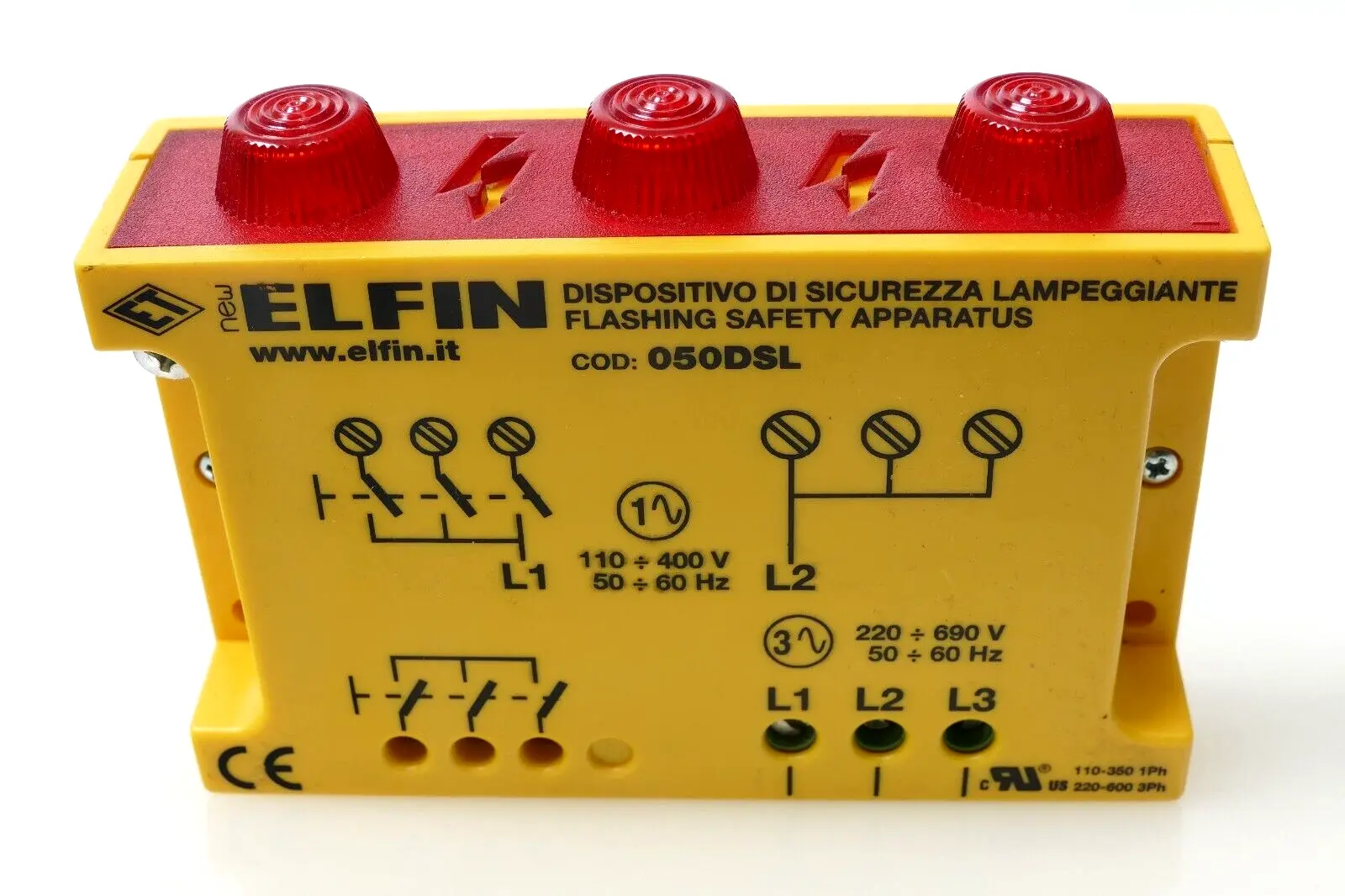 Elfin 050DSL Flashing Safety Apparatus