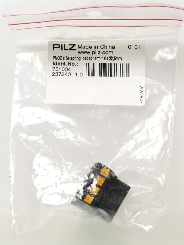 Produktfoto 1 von Pilz Federkraftklemme PNOZ s Setspring loaded terminals 22,5mm | 751004