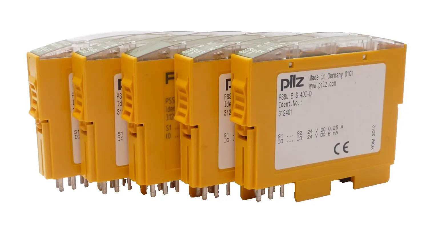 Produktfoto 1 von 5x Pilz Elektronikmodul | PSSu E S 4DI-D | 312401