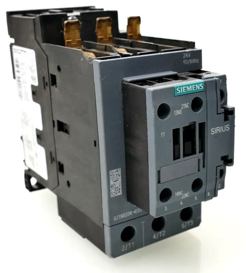 Produktfoto 1 von Siemens SIRIUS Leistungsschütz 3RT2 036-1AC20 | E:03 | 3RT2036-1AC20